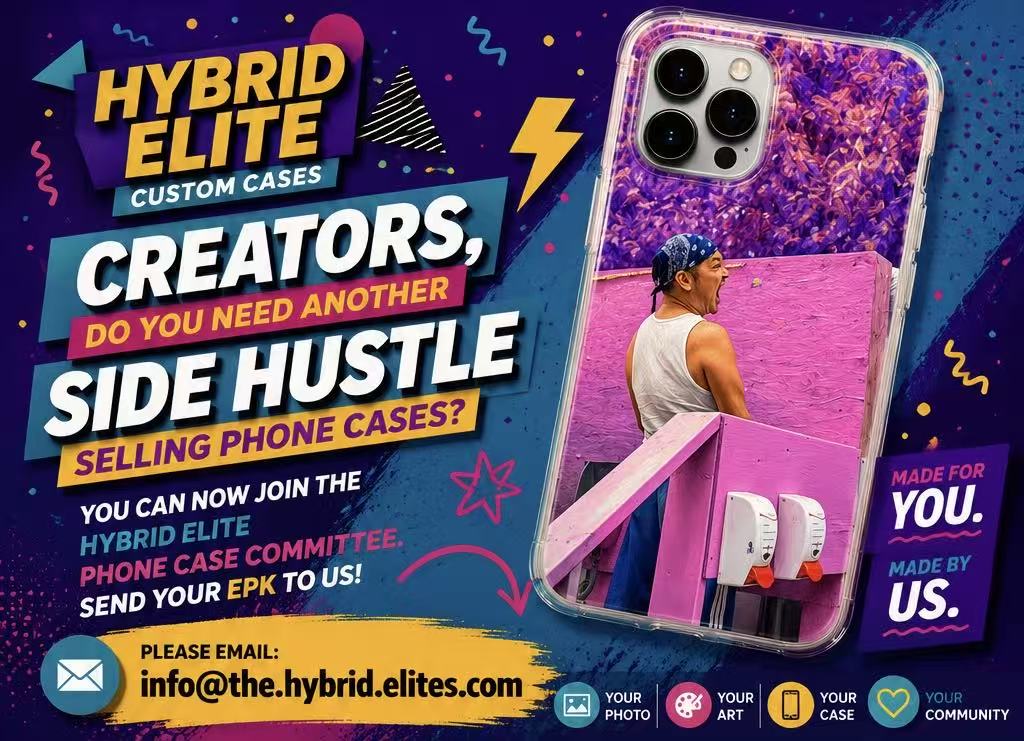Hybrid Elite creator recruitment artwork